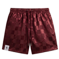 Brickland Maroon CHKD Shorts